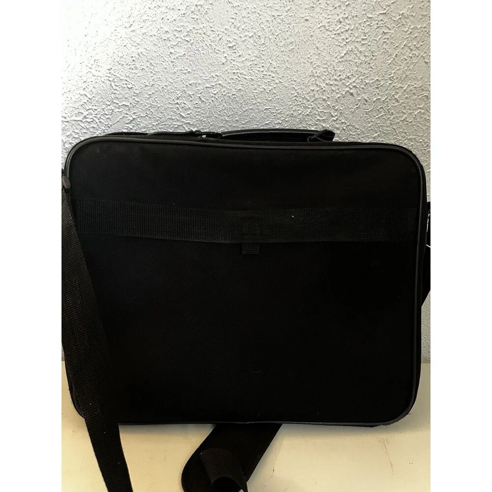 Targus Classic Nylon Laptop Briefcase Bag Black